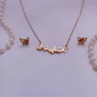 نیم ست استیل با مدل های مختلف و بهترین کیفیت|جواهرات|اراک, |دیوار