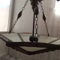 فروش لوستر چوبی|لوستر و چراغ آویز|نجف‌آباد, ویلاشهر|دیوار