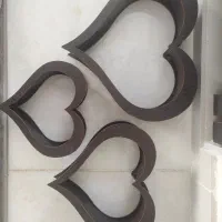 قلب سه تیکه|مجسمه، تندیس، ماکت|سنندج, |دیوار