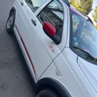 کوئیک ۱۴۰۰سفید قرمز|خودرو سواری و وانت|محمدیه-قزوین, |دیوار