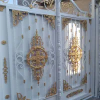 نقاشی ساختمان و درب و پنجره