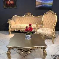 مبل سلطنتی کلاسیک دورو منبت مدرن XZ55|مبلمان خانگی و میز عسلی|تهران, شهید رجایی|دیوار