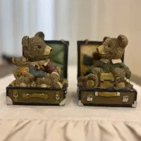 جفت مجسمه اروپایی آنتیک تدی