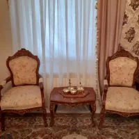 مبلمان استیل کار شرکت مبل مسعود چوب گردو|مبلمان خانگی و میز عسلی|تهران, شهرک فرهنگیان|دیوار