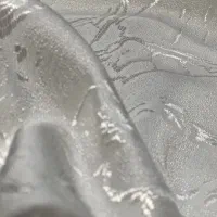 پرده کرپ حریر شاین سیم دوزی پتینه ترک