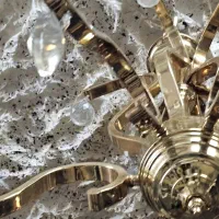 لوستر ۶شاخه خارجی|لوستر و چراغ آویز|قم, وادی السلام|دیوار