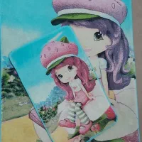 فرش و پادری اتاق کودک دختر توت فرنگی