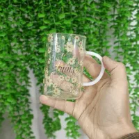 لیوان پیرکس گل بابونه