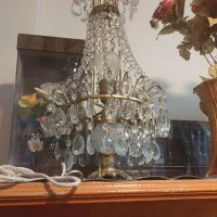 چراغ شمعدانی کریستال