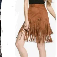 دامن قهوه‌ای