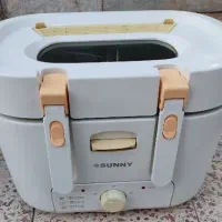 سرخ کن بزرگ با ۳ عدد سبد
