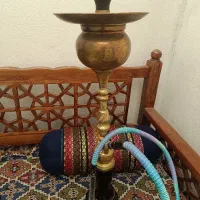 قلیون تمام برنجی حاج اوغلی|کلکسیون و سرگرمی|پرند, فاز ۲|دیوار