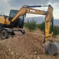 بیل لاستیکی حفار ماشین