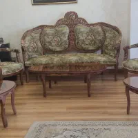 مبل فرحی نه نفره در حد نو
