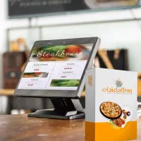 سیستم لمسی صندوق فروشگاهیdell بارکدخوان