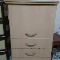میز چرخ خیاطی مبله کشودار