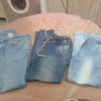 شلوار مخمل و پیش بندی