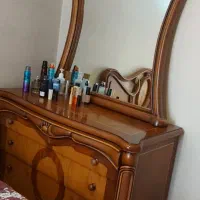 سرویس خواب دو نفره چوب راش