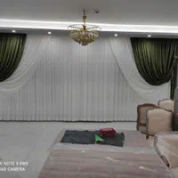 نصاب حرفه‌ای پرده با خدمات کامل (جابجایی و شستشو)