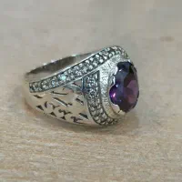 انگشتر آمیتیست