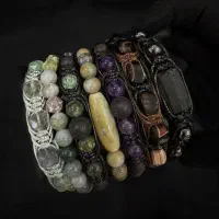 انواع دستبند سنگ اصل