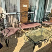 میز و صندلی فرفورژه