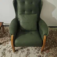 مبل هفت نفره تختخوابی روکش چرم