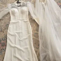 لباس عروس و فرمالیته با شنل