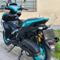 موتور کلیک،آیروکس نیو، خشک،آبی فیروزه ای|موتورسیکلت|ساری, |دیوار