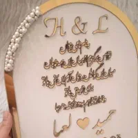 استند اسمی بخور سوز دسته گل حنا|صنایع دستی و سایر لوازم تزئینی|سراوان, |دیوار