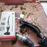 جارو شارژی تکنو به همراه کارتن و شارژر|جاروبرقی، جارو شارژی، بخارشو|مشهد, کارمندان دوم|دیوار