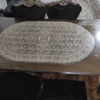 میز ناهار خوری شش نفره با دو تا صندلی میزبان|میز و صندلی غذاخوری|شیروان (خراسان), |دیوار