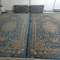 دو تخته فرش 6متری  700شانه  همراه دو پشتی