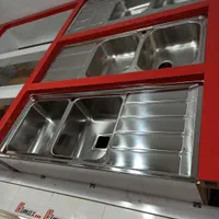 سینک استیل سایز  (ورق نگیر 304 ظرفشویی) کد ۵۰۶|مصالح و تجهیزات ساختمان|تبریز, |دیوار