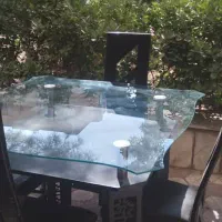 میز ناهار خوری 4نفره|میز و صندلی غذاخوری|مشهد, حجاب (شهرک غرب)|دیوار