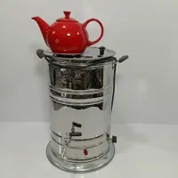 سماور برقی و گازی استیل ساخت تبریز