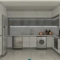 کابینت چوب سبز