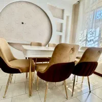 میز ناهار خوری ۶ نفره مینمال و شیک