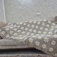 شال مبل زیبا دست بافت