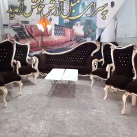 ۹نفره دسته عصایی استیل شزلون