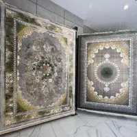 فرش سرزمین کاشان 1200شانه جدید سال رنگ طوسی|فرش|شیراز, شهرک سراج‎|دیوار