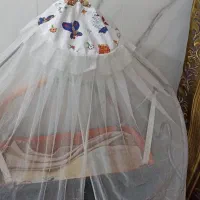 تخت خواب باگهواره با کالسکه|تخت و سرویس خواب|کرمان, |دیوار