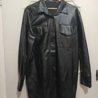 مانتو پاییزه چرم مارک زارا|لباس|تهران, دهم فروردین|دیوار