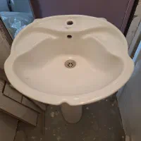 کاسه روشویی پایه دار|لوازم سرویس بهداشتی|سهند, |دیوار