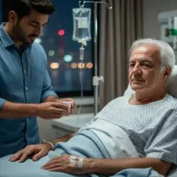 همراه و مراقب بیمار هستم