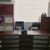 میز منشی و صندلی انتظار چوبی و شیک|مبلمان اداری|تهران, نیروی هوایی (پیروزی)|دیوار