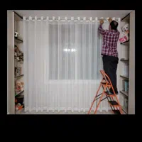 پرده سرای افق همه مناطق اصفهان قیمت تولیدی|پرده، رانر، رومیزی|اصفهان, رزمندگان|دیوار