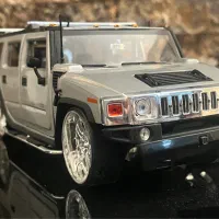 ماکت فلزی ماشین هامر H2 و شورلت نوا