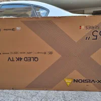 کارتون تلوزیون ۶۵ اینچ ایکس ویژن سالم و تمیز