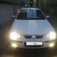 سمند LX مدل 96 سفید داخل کرم کولر و بخاری عالی